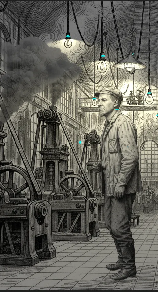 Gelatinous Citizen Factory Scene
